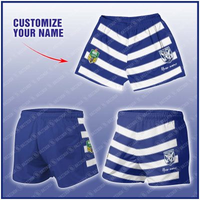 Personalize Men Short Supporter NRL Short Vintage Heritage NRL_OBL_001