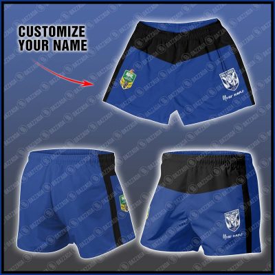 Personalize Men Short Supporter NRL Short Vintage Heritage NRL_OBL_002