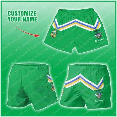 Personalize Men Short Supporter NRL Short Vintage Heritage NRL_OBL_005