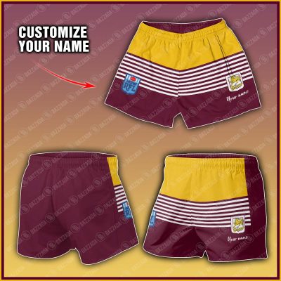 Personalize Men Short Supporter NRL Vintage Heritage NRLVTG012