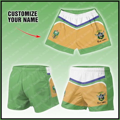 Personalize Men Short Supporter NRL Short Vintage Heritage NRL_OBL_008