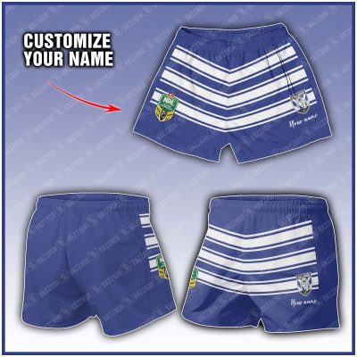 Personalize Men Short Supporter NRL Vintage Heritage NRLVTG014