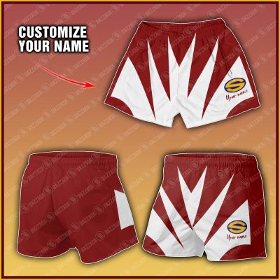 Personalize Men Short Supporter NRL Vintage Heritage NRLVTG013