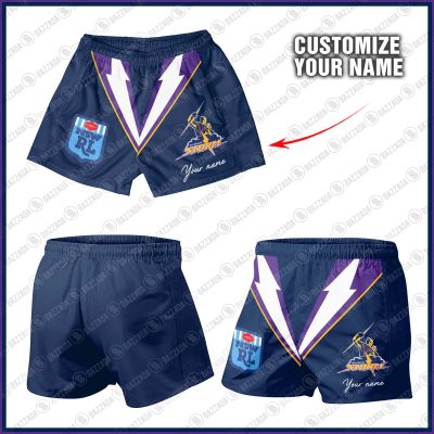 Personalize Men Short Supporter NRL Vintage Heritage NRLVTG044
