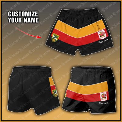 Personalize Men Short Supporter NRL Vintage Heritage NRLVTG036