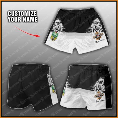 Personalize Men Short Supporter NRL Short Vintage Heritage NRL_OBL_036