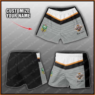 Personalize Men Short Supporter NRL Short Vintage Heritage NRL_OBL_033