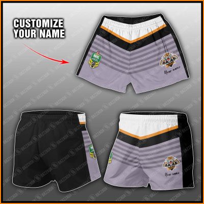 Personalize Men Short Supporter NRL Short Vintage Heritage NRL_OBL_032
