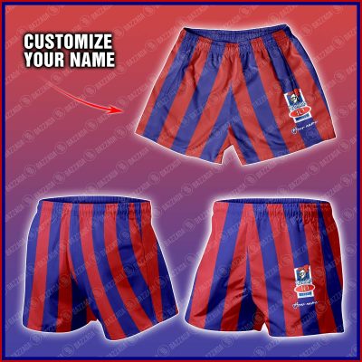 Personalize Men Short Supporter SuperLeague Vintage Heritage SL021
