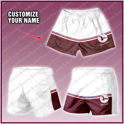 Personalize Men Short Supporter SuperLeague Vintage Heritage SL020