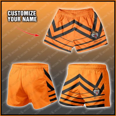 Personalize Men Short Supporter SuperLeague Vintage Heritage SL015