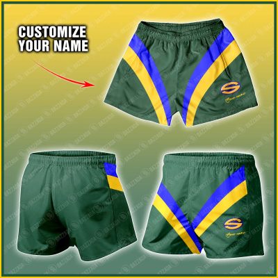 Personalize Men Short Supporter SuperLeague Vintage Heritage SL014