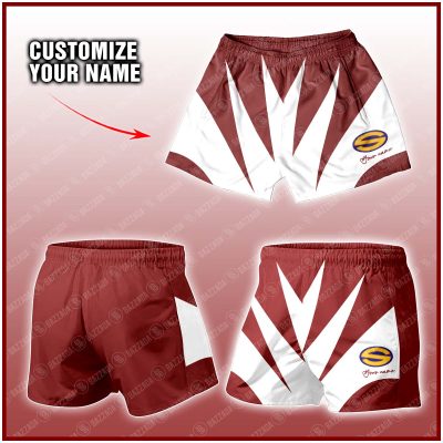 Personalize Men Short Supporter SuperLeague Vintage Heritage SL003