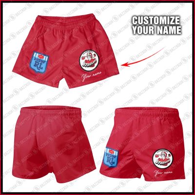 Personalize Men Short Supporter NRL Vintage Heritage NRLVTG024