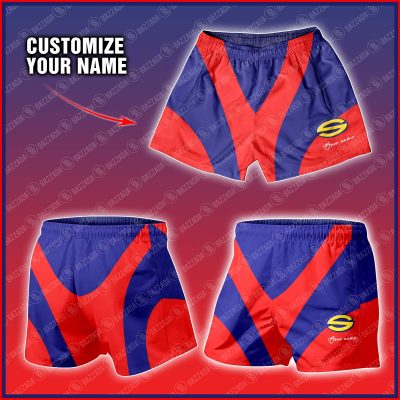 Personalize Men Short Supporter SuperLeague Vintage Heritage SL001