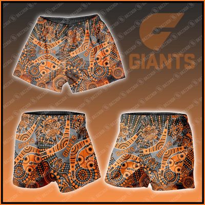 Personalize Men Short Supporter AFL NAIDOC AFLNAIDOC015