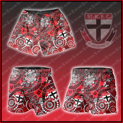 Personalize Men Short Supporter AFL NAIDOC AFLNAIDOC004
