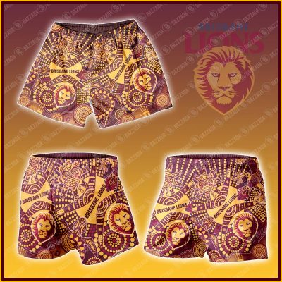 Personalize Men Short Supporter AFL NAIDOC AFLNAIDOC002