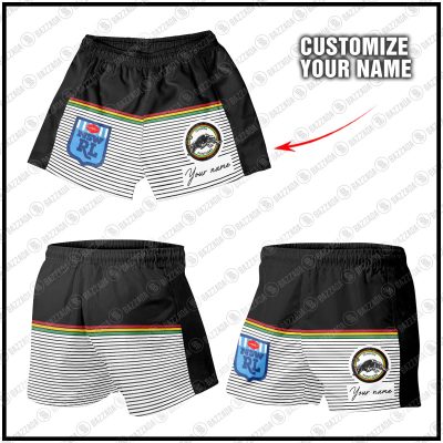 Personalize Men Short Supporter NRL Vintage Heritage NRLVTG026
