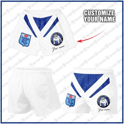 Personalize Men Short Supporter NRL Vintage Heritage NRLVTG032