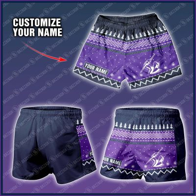 Personalize Men Short Supporter NRL Short NRLST03_001