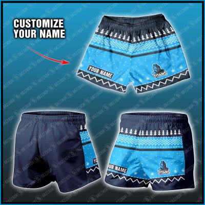 Personalize Men Short Supporter NRL Short NRLST03_010