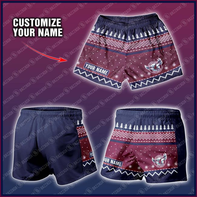 Personalize Men Short Supporter NRL Short NRLST03_011