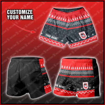 Personalize Men Short Supporter NRL Short NRLST03_014