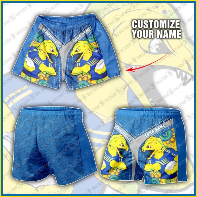 Personalize Men Short Supporter NRL Short NRLST02_001