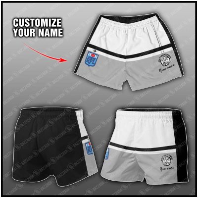 Personalize Men Short Supporter NRL Vintage Heritage NRLVTG006