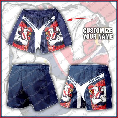 Personalize Men Short Supporter NRL Short NRLST02_009