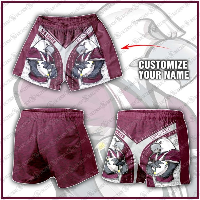 Personalize Men Short Supporter NRL Short NRLST02_007