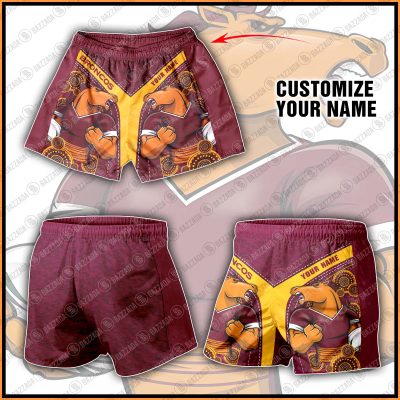 Personalize Men Short Supporter NRL Short NRLST02_012
