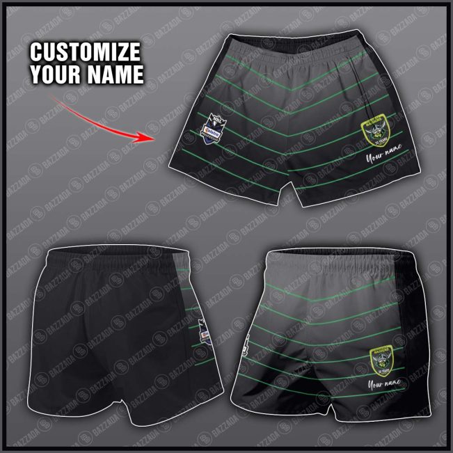 Personalize Men Short Supporter NRL Vintage Heritage NRLVTG008