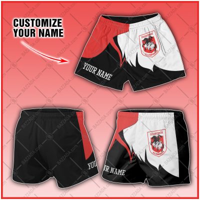 Personalize Men Short Supporter NRL Short NRLST08_015