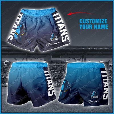 Personalize Men Short Supporter NRL Short 2025 NRL25_005