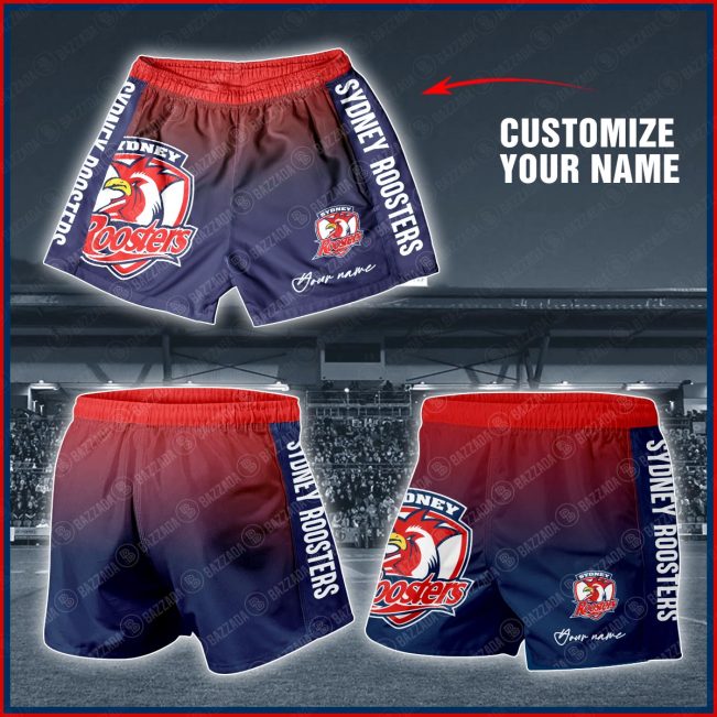 Personalize Men Short Supporter NRL Short 2025 NRL25_015