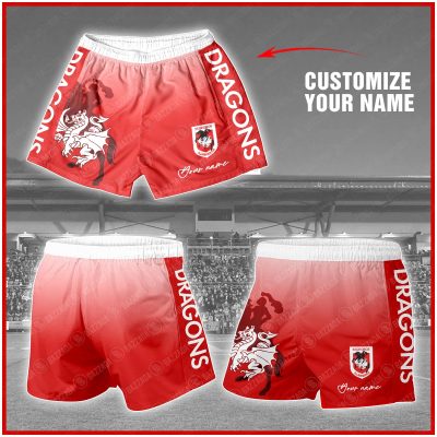 Personalize Men Short Supporter NRL Short 2025 NRL25_014
