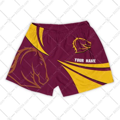 Personalize Men Short Supporter NRL Short NRLST11_001