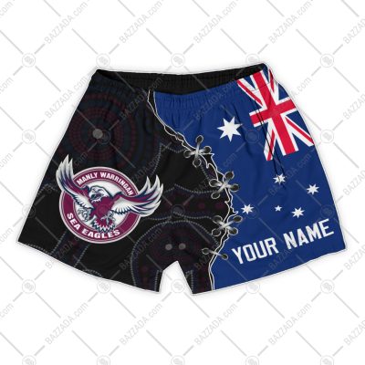 Personalize Men Short Supporter NRL Short NRLST09_007