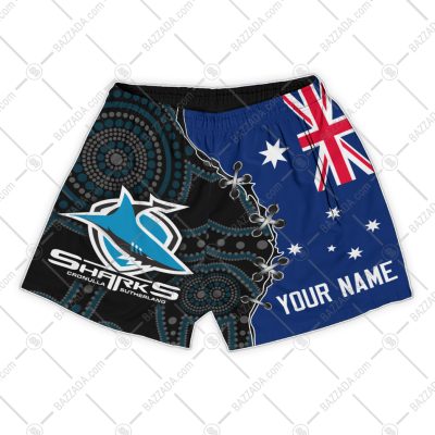 Personalize Men Short Supporter NRL Short NRLST09_004