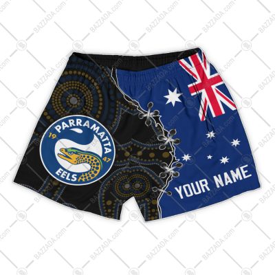 Personalize Men Short Supporter NRL Short NRLST09_012