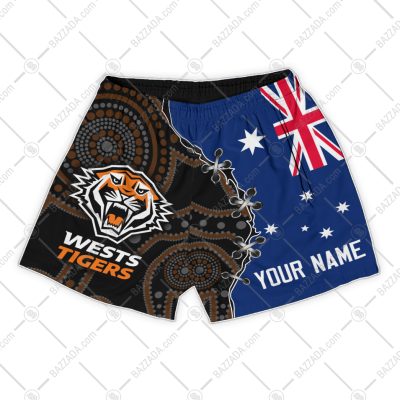 Personalize Men Short Supporter NRL Short NRLST09_017