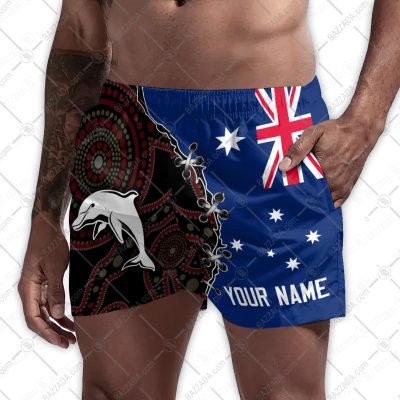 Personalize Men Short Supporter NRL Short NRLST09_005