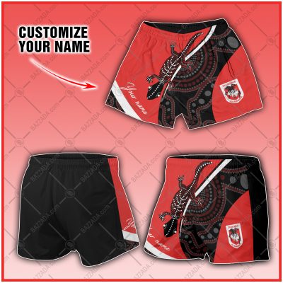 Personalize Men Short Supporter NRL Short NRLST16_015
