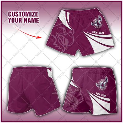 Personalize Men Short Supporter NRL Short NRLST11_006