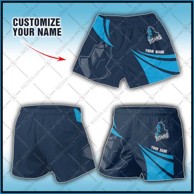 Personalize Men Short Supporter NRL Short NRLST11_005