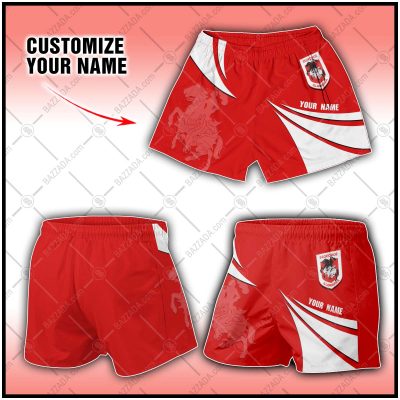 Personalize Men Short Supporter NRL Short NRLST11_014