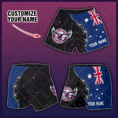 Personalize Men Short Supporter NRL Short NRLST09_007