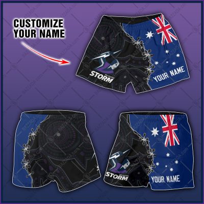 Personalize Men Short Supporter NRL Short NRLST09_008